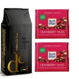 Кофе зерно и молочный шоколад Ritter Sport 2 шт
